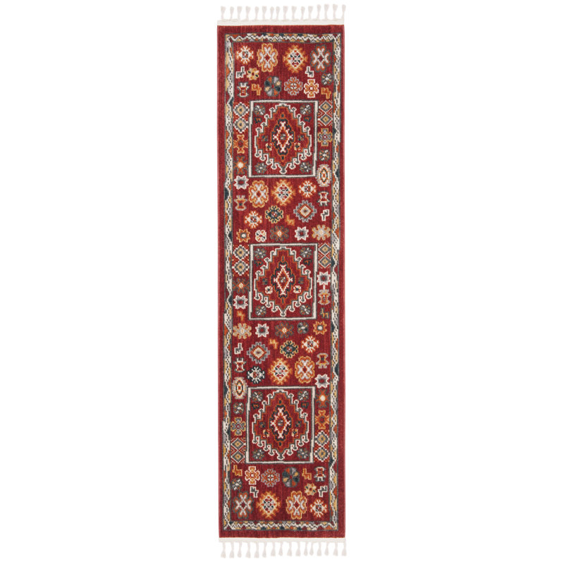 Jazlyn Southwestern Indoor/Outdoor Rug, Runner 2'1" x 12'