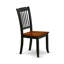 Ensemble de table de salle à manger 7 pièces composé d'une table ovale en bois avec rallonge papillon et 6 chaises de cuisine, babeurre et cerise-132803129-132803131