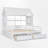 Twin Size Double House Platform Beds-114222859