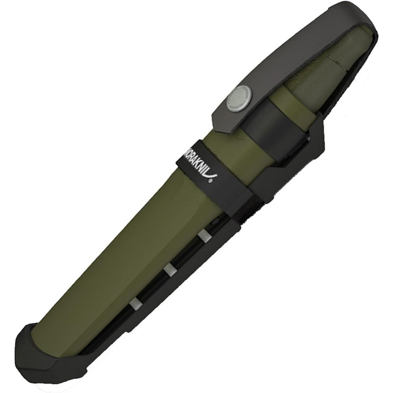 Morakniv Kansbol Fixed Blade Knife with Sandvik Blade & Multi Mount - Green