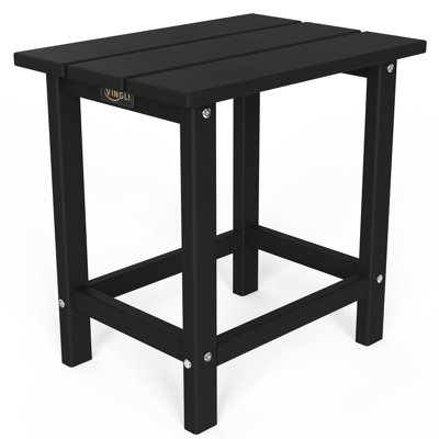 HDPE Patio Side Table by Ebern Designs