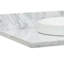 Dessus de salle de bain simple 37 po meuble-lavabo