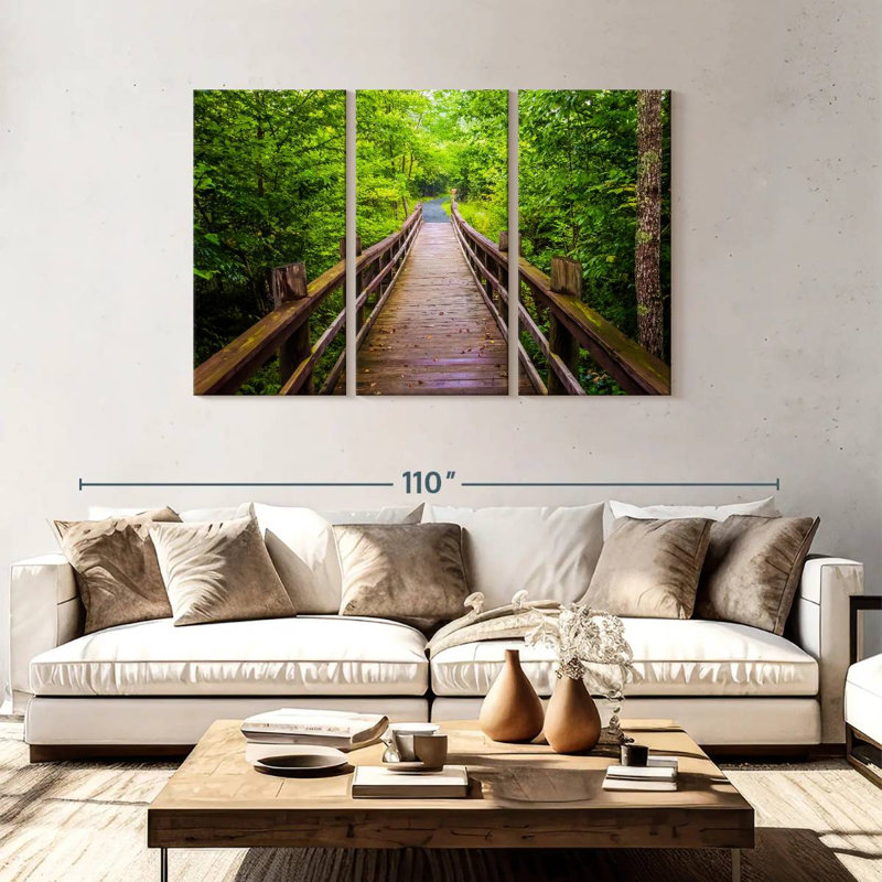 Lilie Limberlost Trail, 48" H x 74" W