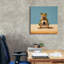  «Gym Frog Goblet Squat» par Lucia Heffernan, art mural sur toile, 26 po x 26 po-176375018