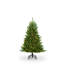 Lighted Artificial Fir Christmas Tree-474676487