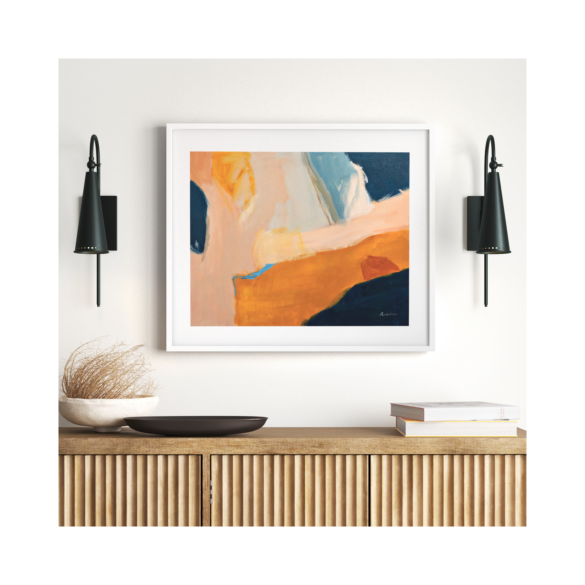 Golden Gate by Pamela Munger, Natural, 33" W x 28" H