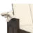 Vidaxl Double Sun Lounger With Canopy And Cushions Poly Rattan-99049255-99049256