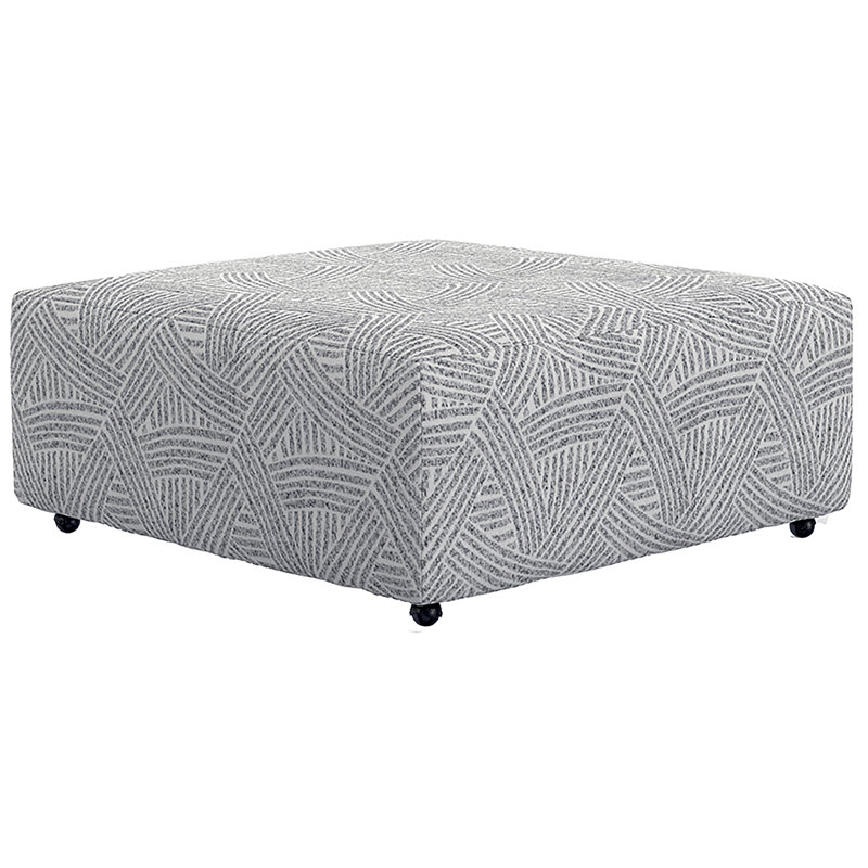 Ellyarna Upholstered Ottoman, Gray