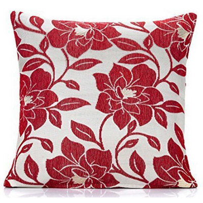 Chizuko Floral Square Cushion Cover
