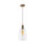 Alicemae 1 - Light Brushed Brass Pendant