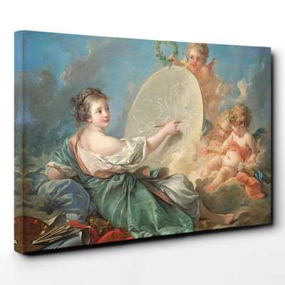 Francois Boucher - Wrapped Canvas Painting