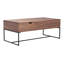 Table basse à plateau relevable avec rangement