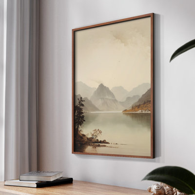" Vintage Landscape XXXIV " on Paper