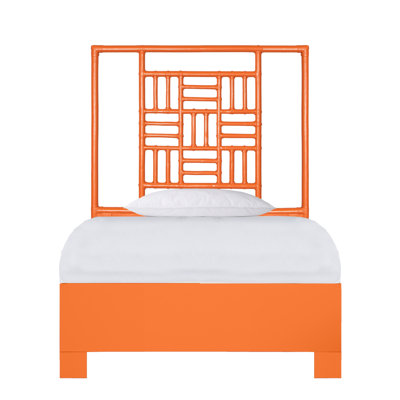 Finn Queen Bed, Pool Blue