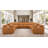 Merswanley Leather Match Large Seating Power Recliner Sectional-1716785536