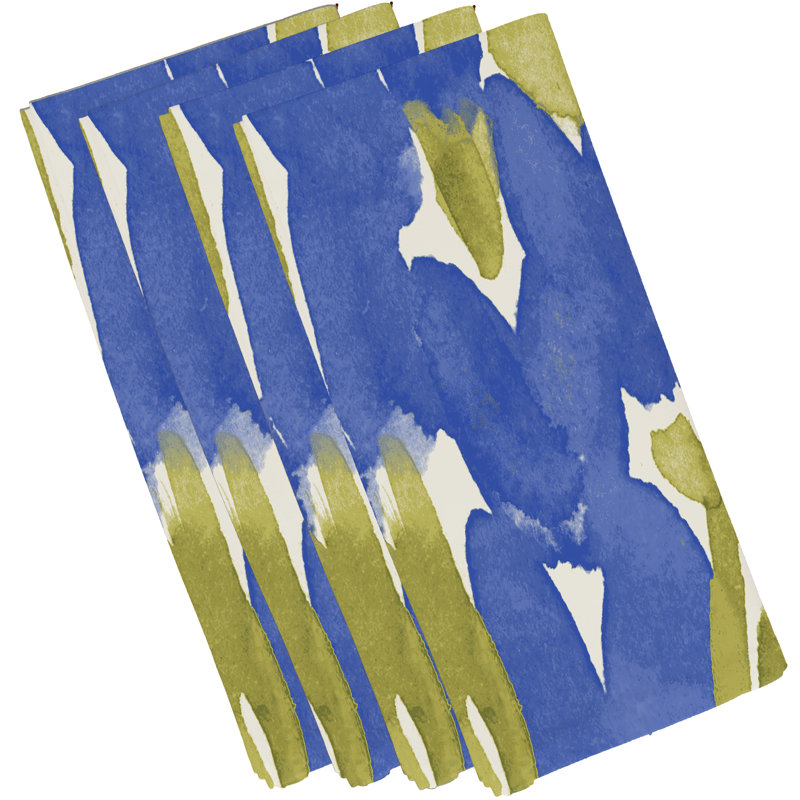 Polyester Floral Square Napkin
