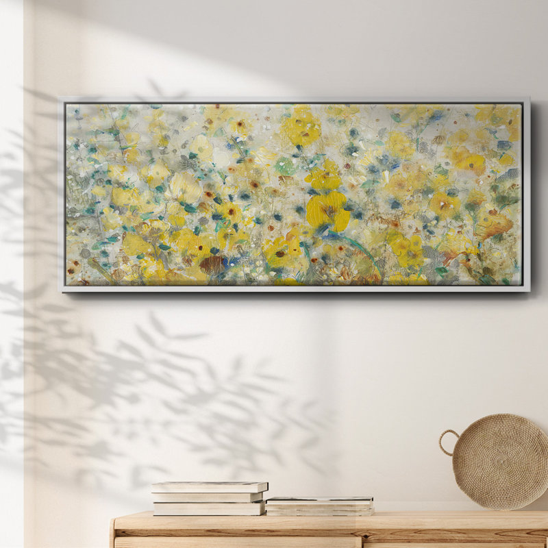 «Cheerful Garden II», toile encadrée, H 20 po x l 50 po