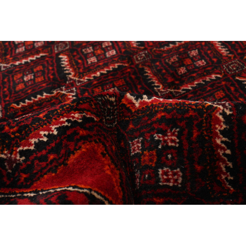 Tapis unique en laine noué à la main 4 pi 1 po x 7 pi 9 po nouvel âge Kalgoorlie