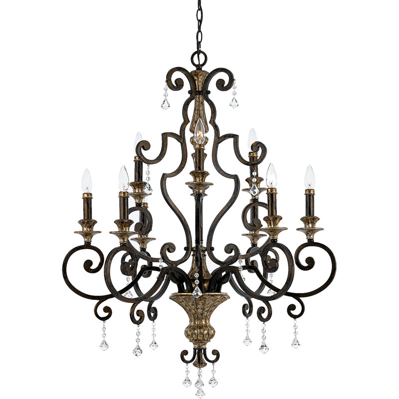 9 - Light Dimmable Classic / Traditional Chandelier