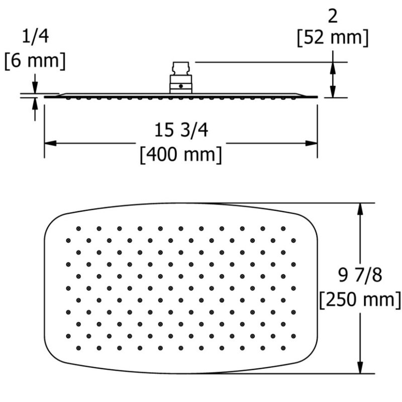 Rain Fixed Shower Head