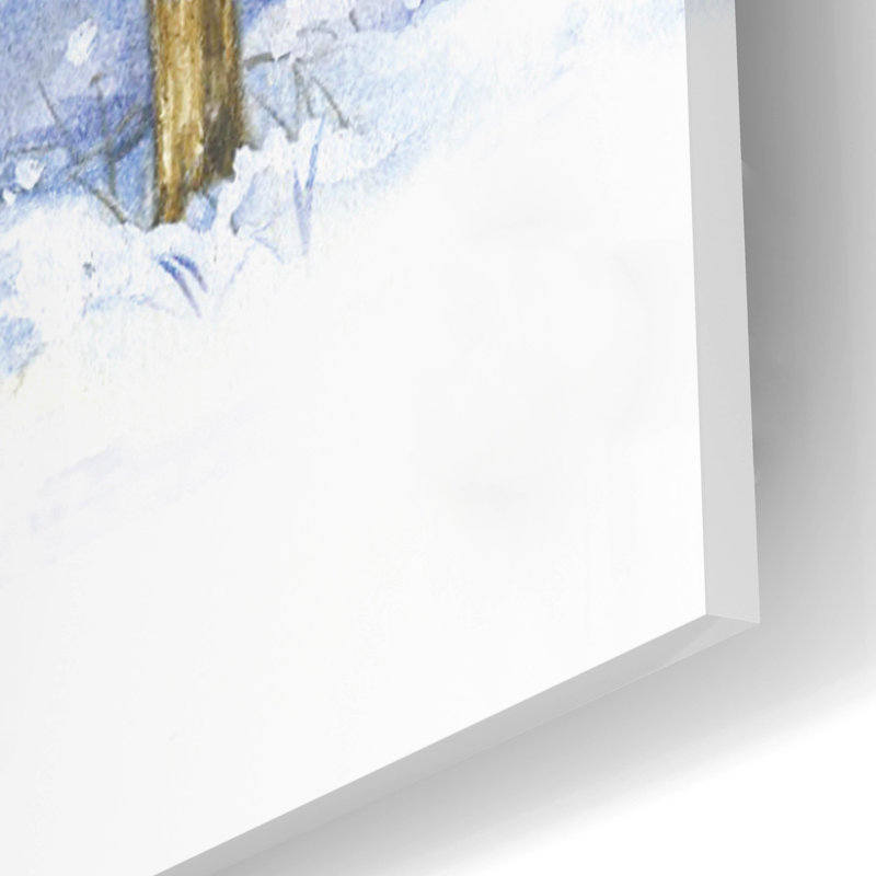  'Postal Geese' by Elle Media Group Ltd Acrylic Glass Wall Art, 24" x 12", 12" H x 24" W