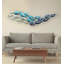 Décorations murales pour salon en fer forgé nageant des poissons-161377522