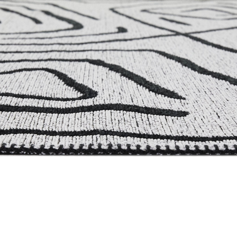 Brayde Abstract Indoor Rug, Rectangle 7'10" x 10'