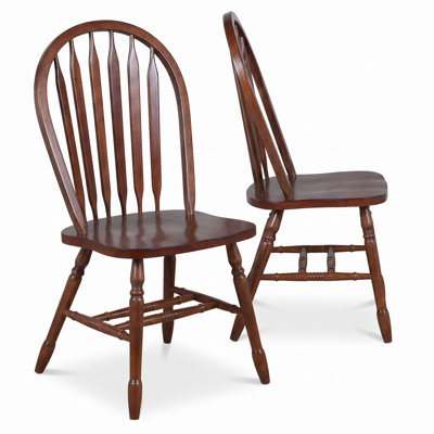 Azizi 18 " H Rubberwood Solid Wood Side Chair