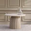 Aluminum Coffee Table W/Chisel Texture Base-107272282-107272279