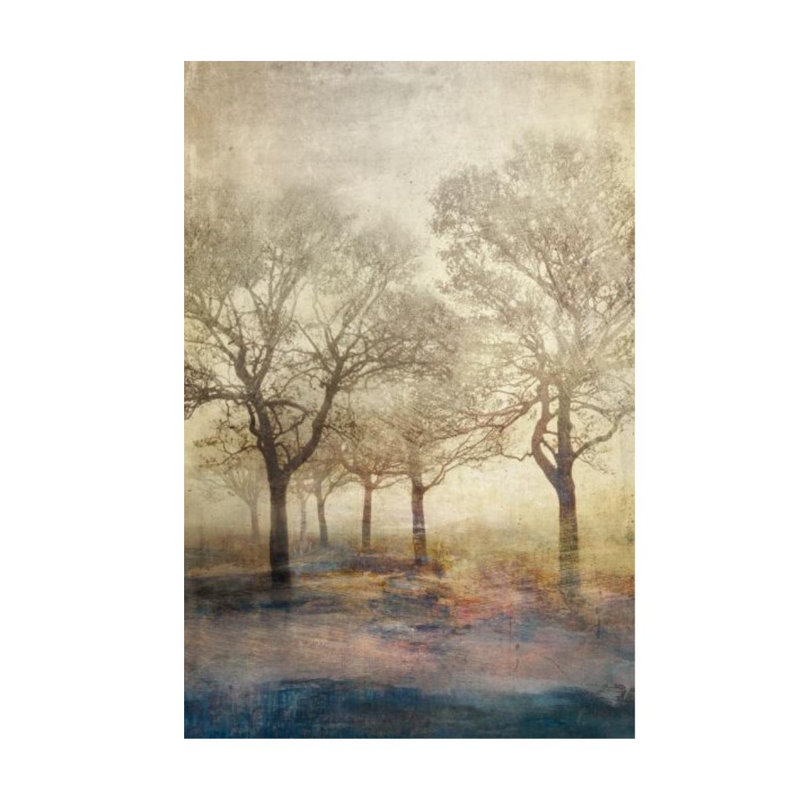 Nomadic Wind Painting by Elena Carlie, Glass Coat, 60" H x 40" W x 1.5" D