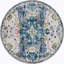 Tapis contemporain Endel crème multicolore-1488619975