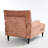 52"l Upholstered Chenille Lounge Chaise Chair-535344962