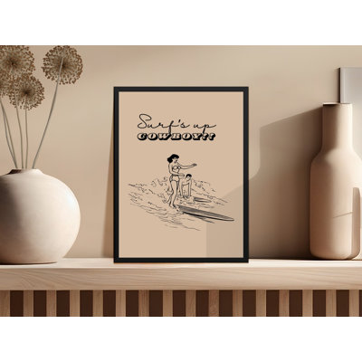 Subani Single Picture Frame Print