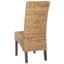 Chaise d’appoint en abaca naturel Willow