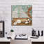  «Nautical Collection 2» par Chariklia Zarris, art mural sur toile, 18 po x 18 po