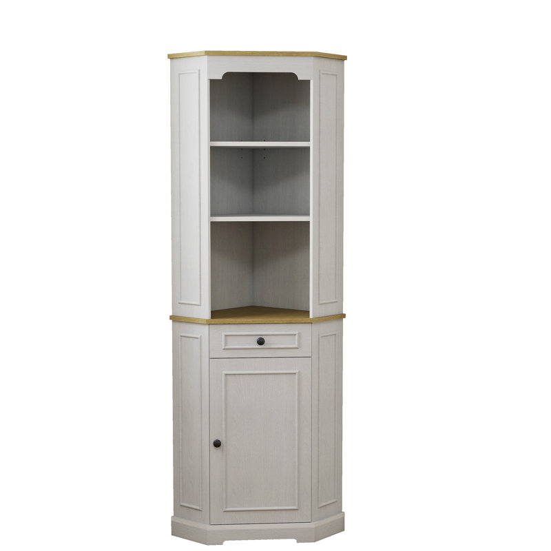 Armoire de coin 68 po Farmhouse