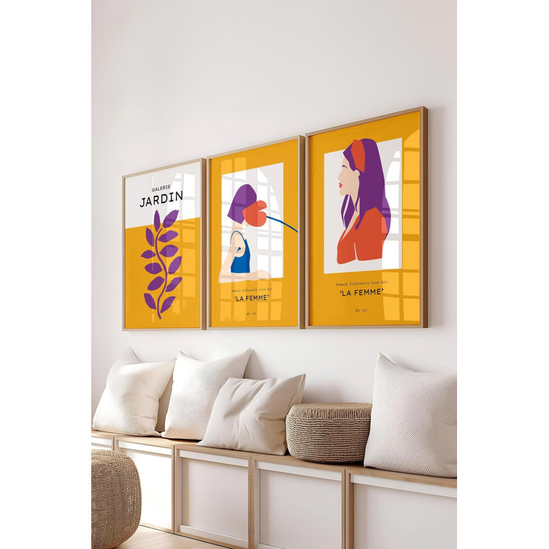 Ensemble de peinture décorative (3 pièces)