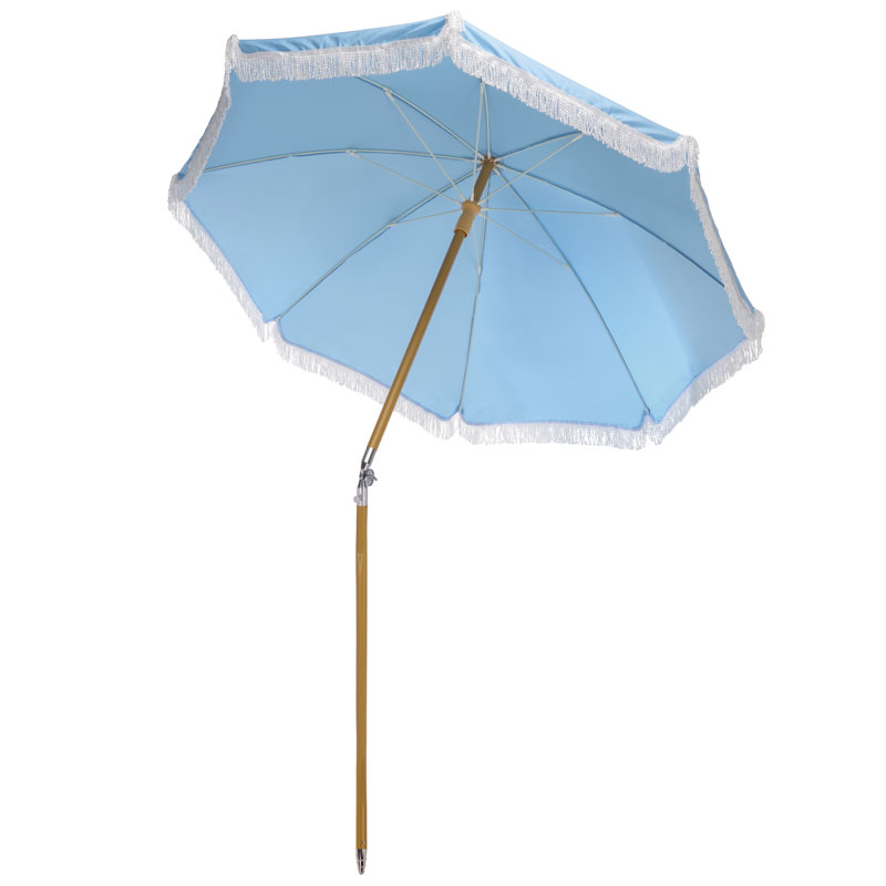 Parasol de plage 6,5 pi Valencia, Baby Blue