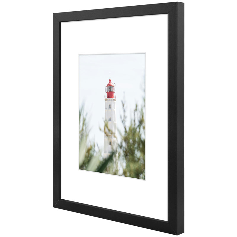 Gallery Matted Frame Set,Wall Mount Display, 12.755" H x 9.763" W x 0.708" D