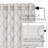 Aysha Cotton Geometric Tailored Cafe Curtain-962210259