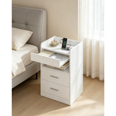 40 cm W Bedside Table