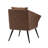 Jonda Faux Leather Armchair-1632646596