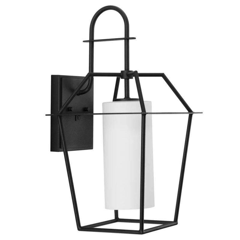 Steel Wall Light, 21.62" H x 11" W x 12.25" D