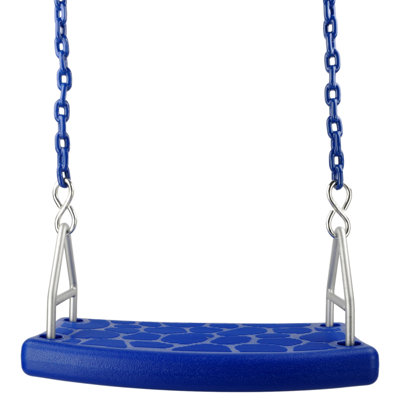 Flat Swing Seat with 8.5 Ft. Coated Chain