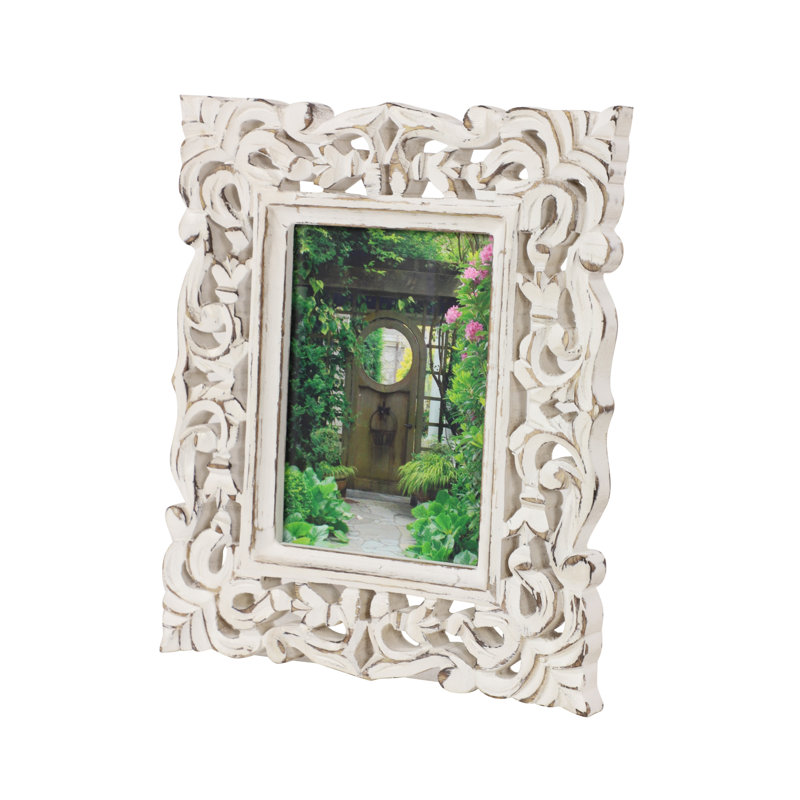 Cadre pour photo simple en bois mat Atreju, 5 po x 7 po x 0,5 po