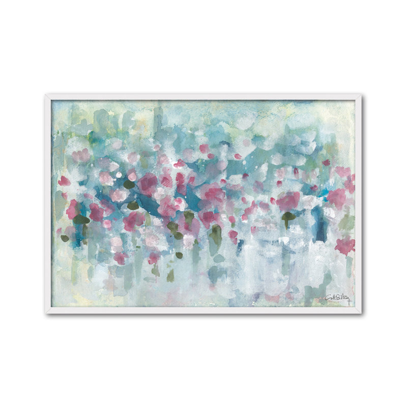 Poppy Field by Marta Castet-Bellocq - Single Picture Frame Painting, 82cm H x 122cm W x 3cm D