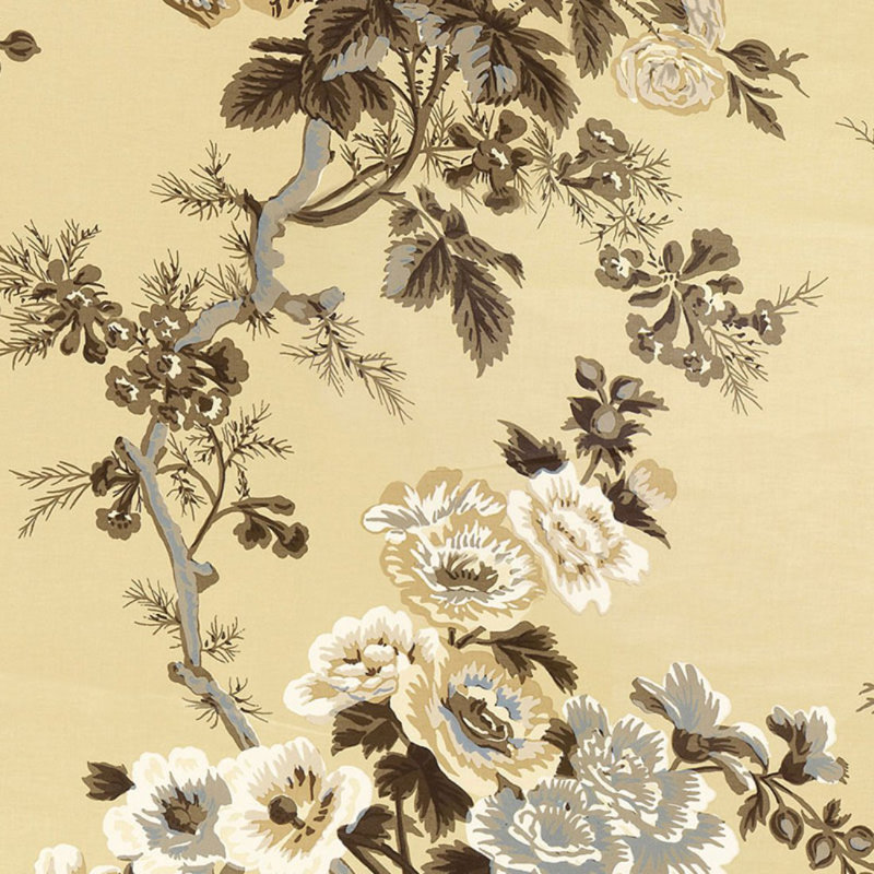 Pyne Hollyhock Wallpaper, Tobacco