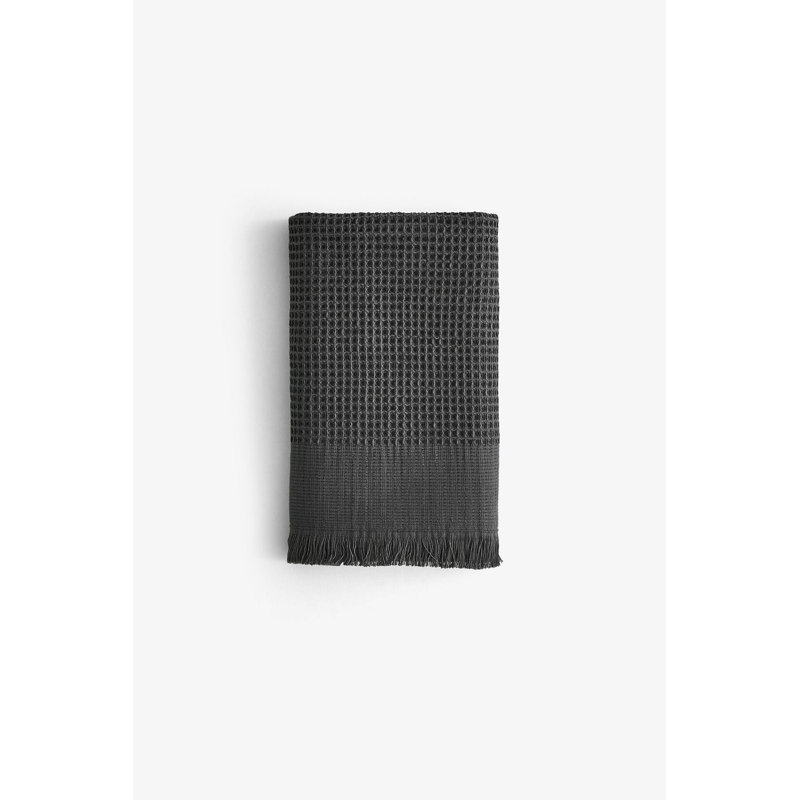 Serviette essuie-main, Gris anthracite