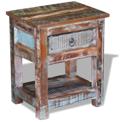 Annahda Solid Wood End Table
