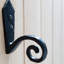 Hammered Scroll Iron Wall Wall Hook